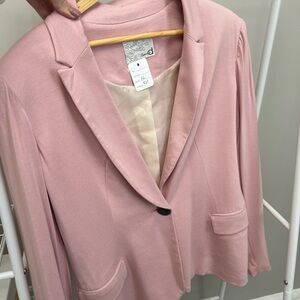 X2 Blazers -Pink & Grey Women's Blazer